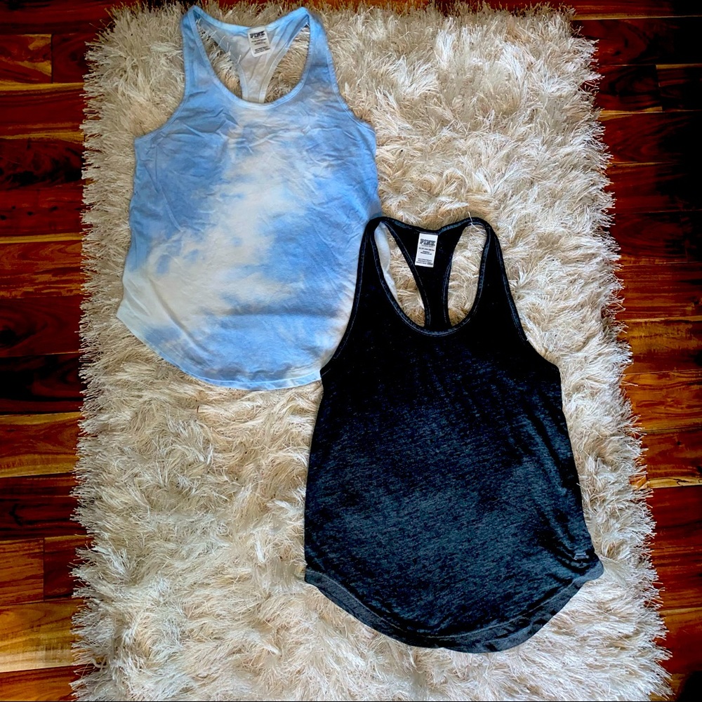 VS Pink Workout Tank Top Bundle
